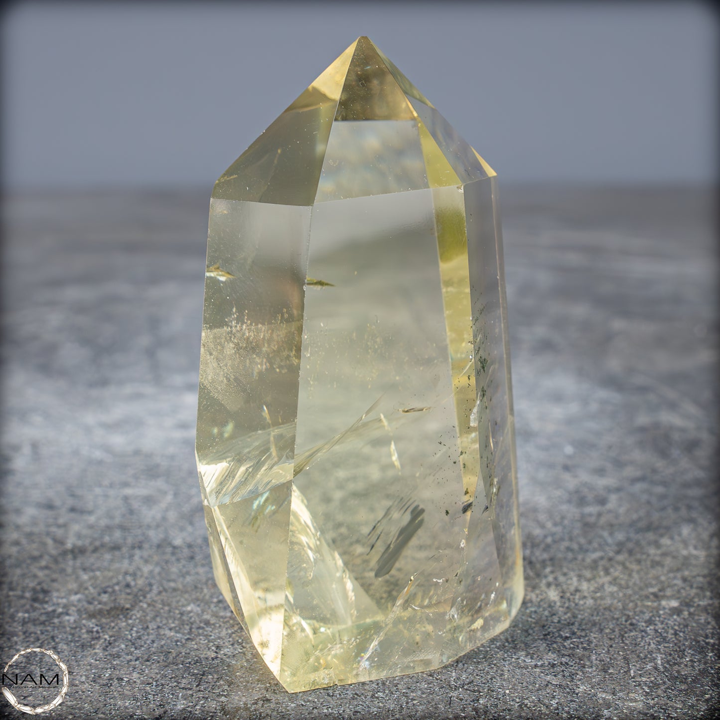 Top Qualität Transparenter Citrin Kristall - Brasilien - 141,79g