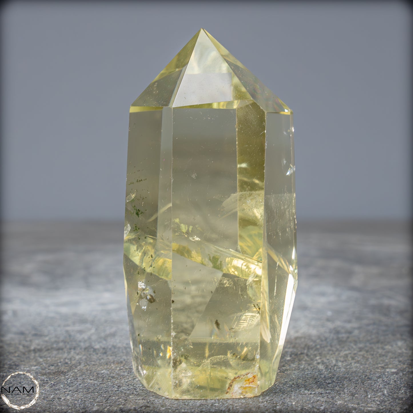 Top Qualität Transparenter Citrin Kristall - Brasilien - 141,79g