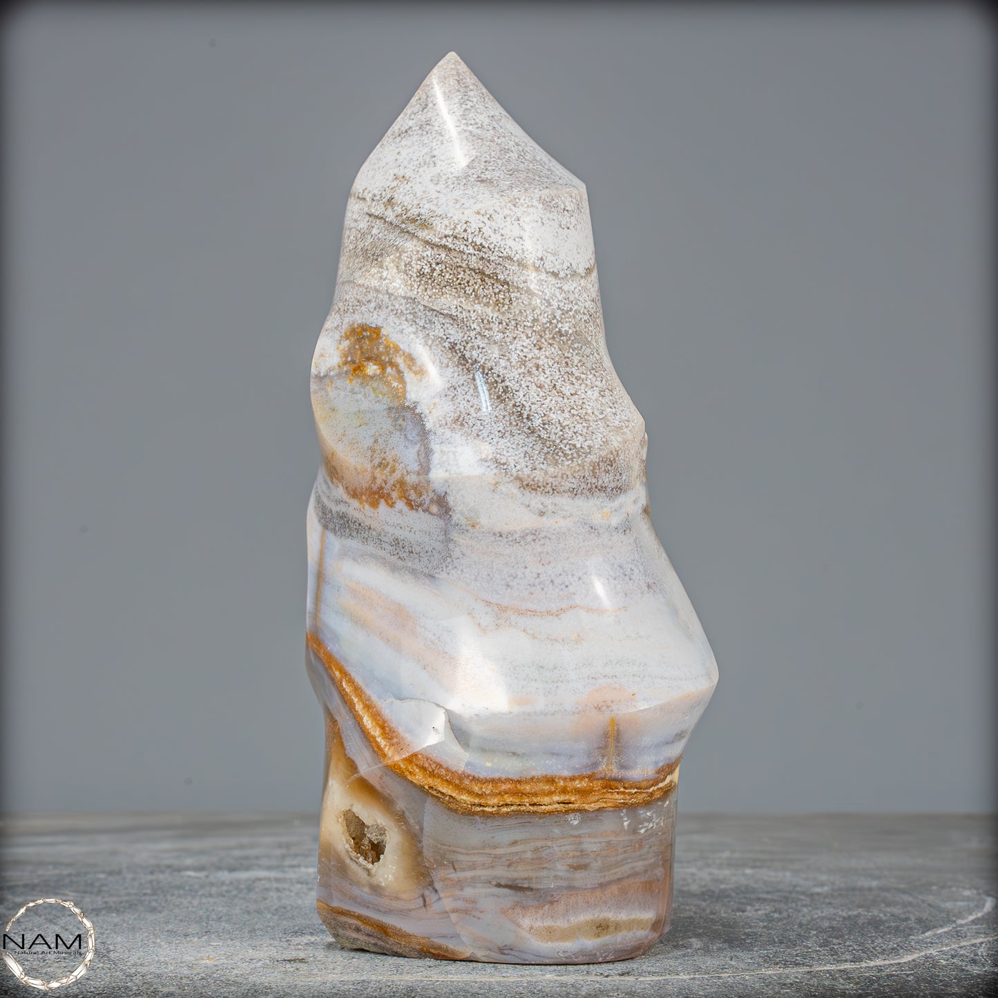 Natürliche Achat - Jaspis Flamme - 1135,72g