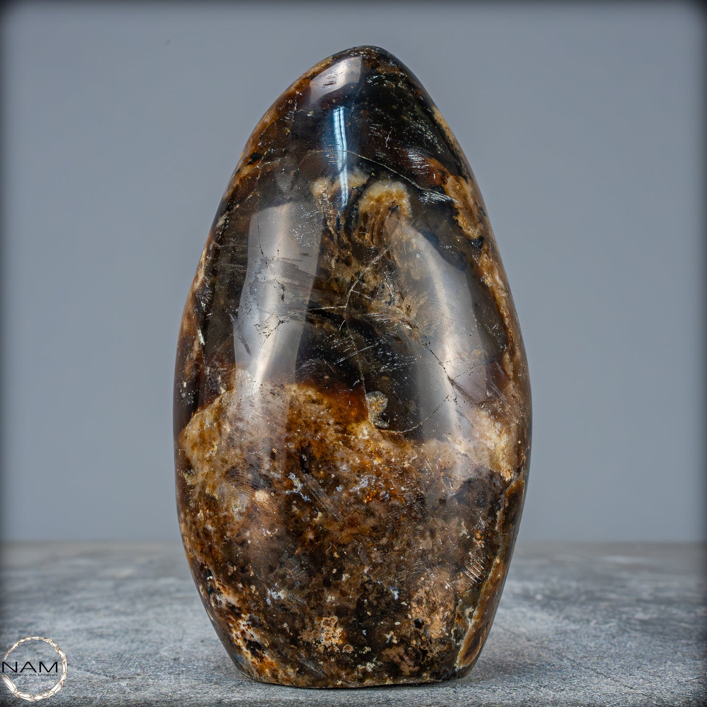 Natürliche Schwarzer Opal Freiform - 568,53g