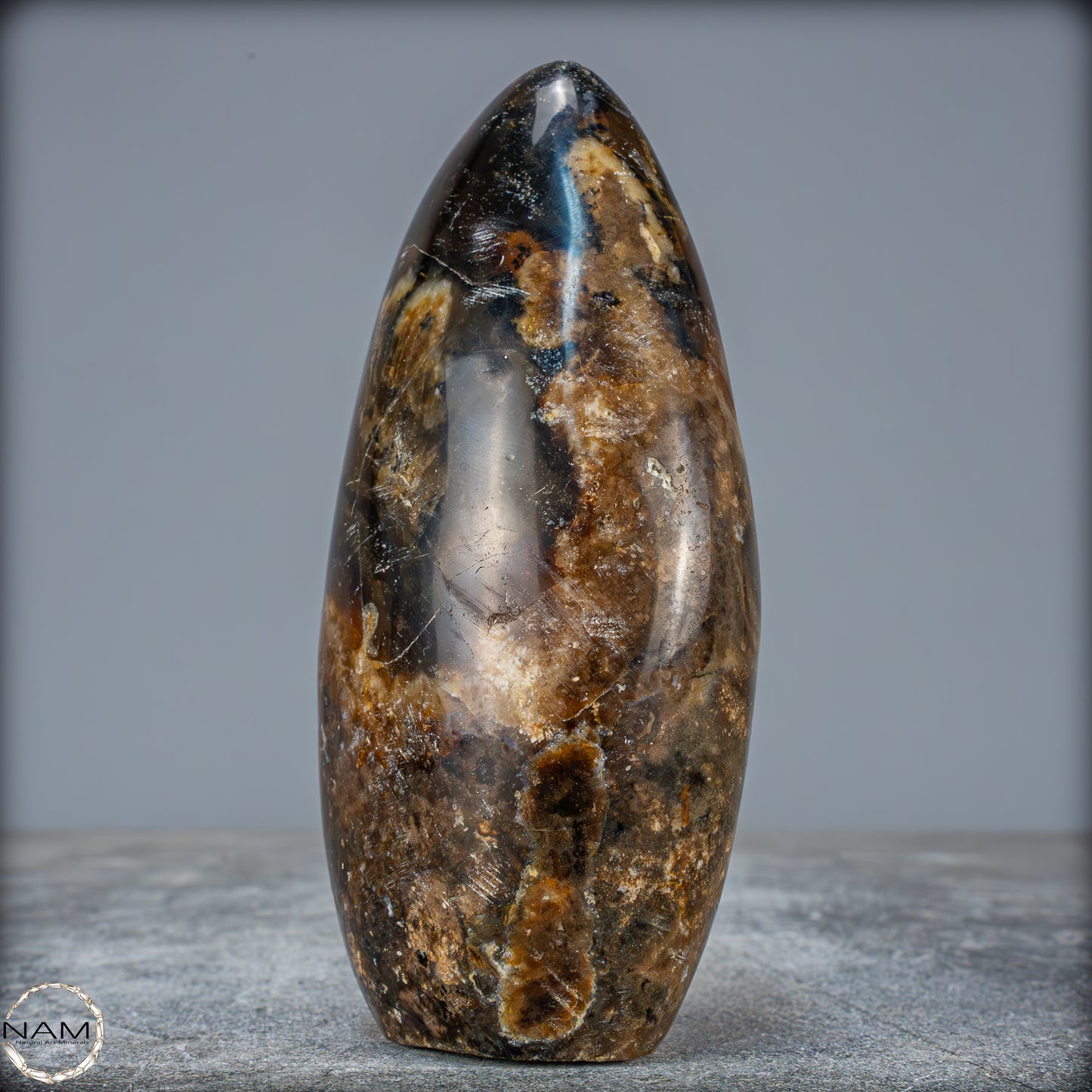 Natürliche Schwarzer Opal Freiform - 568,53g