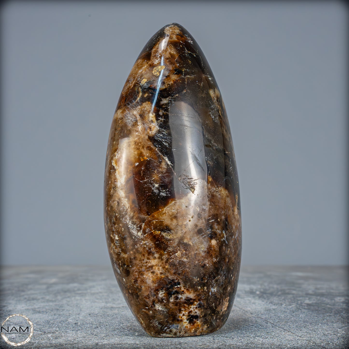 Natürliche Schwarzer Opal Freiform - 568,53g