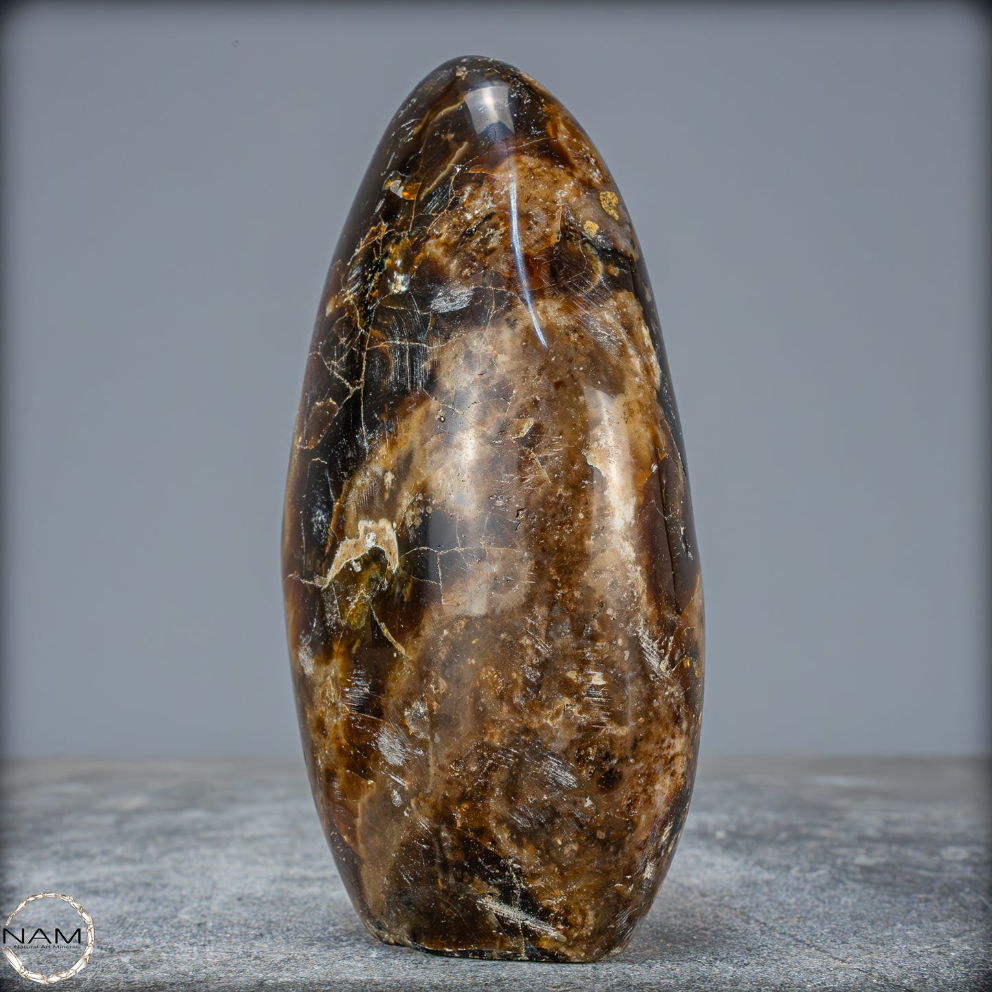 Natürliche Schwarzer Opal Freiform - 568,53g
