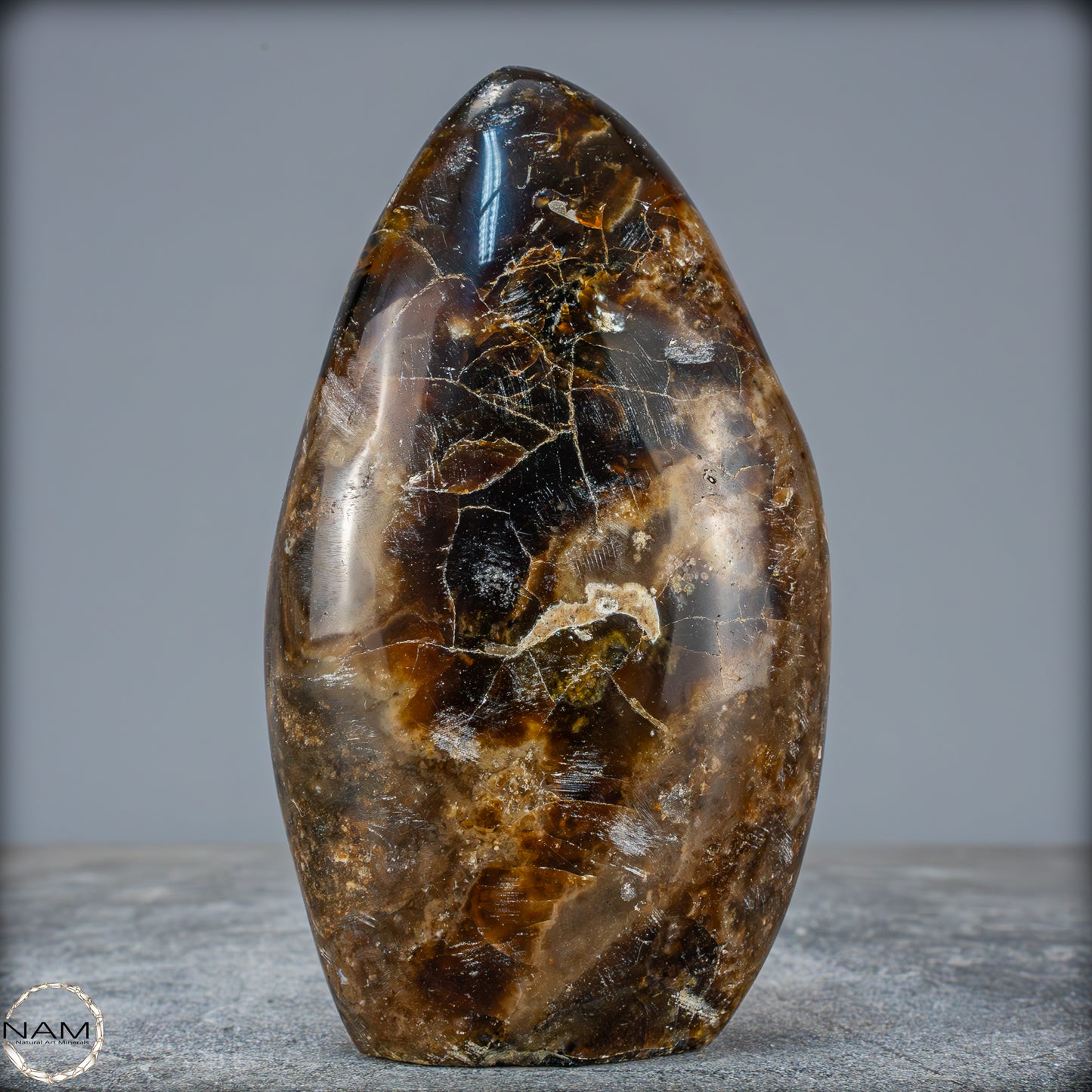 Natürliche Schwarzer Opal Freiform - 568,53g