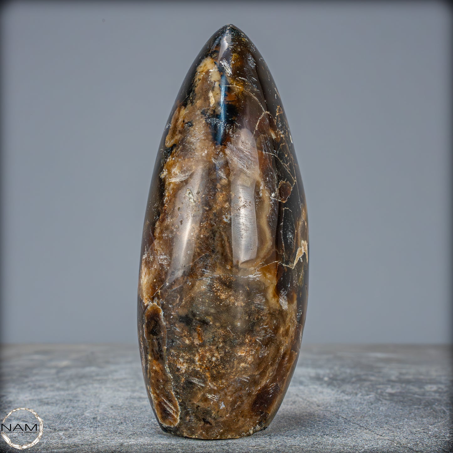 Natürliche Schwarzer Opal Freiform - 568,53g