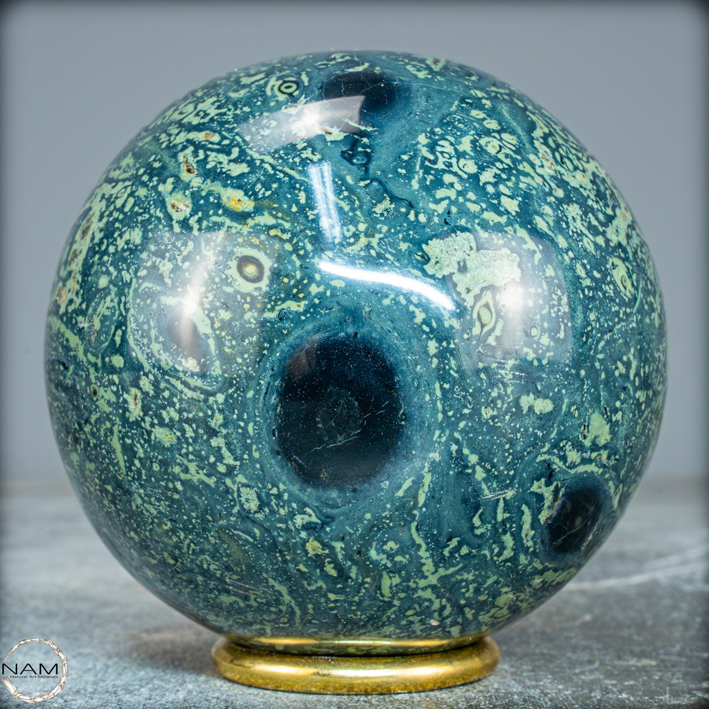 Natürliche Kambaba-Jaspis Kristall-Kugel - 1051,63g - 91mm