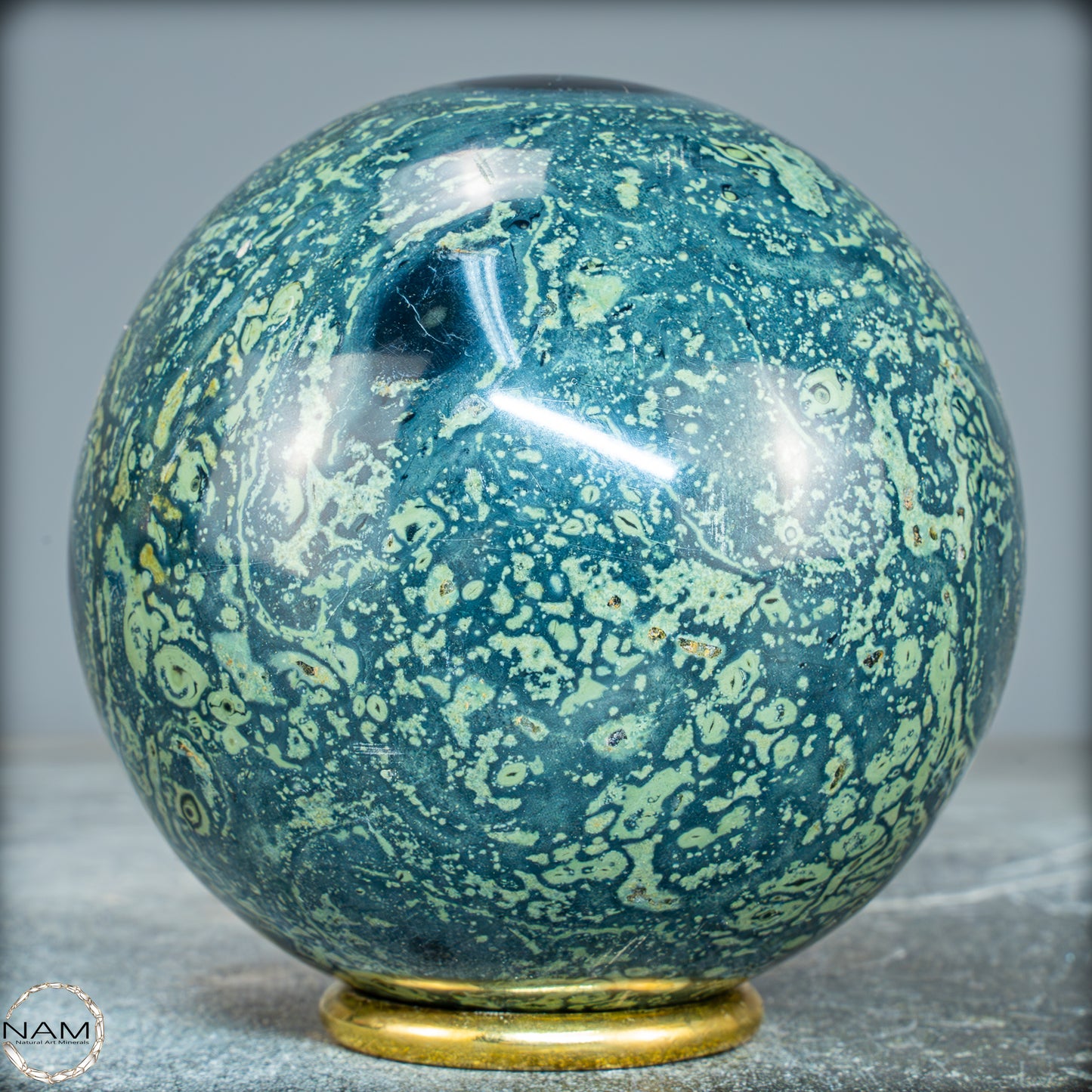 Natürliche Kambaba-Jaspis Kristall-Kugel - 1051,63g - 91mm