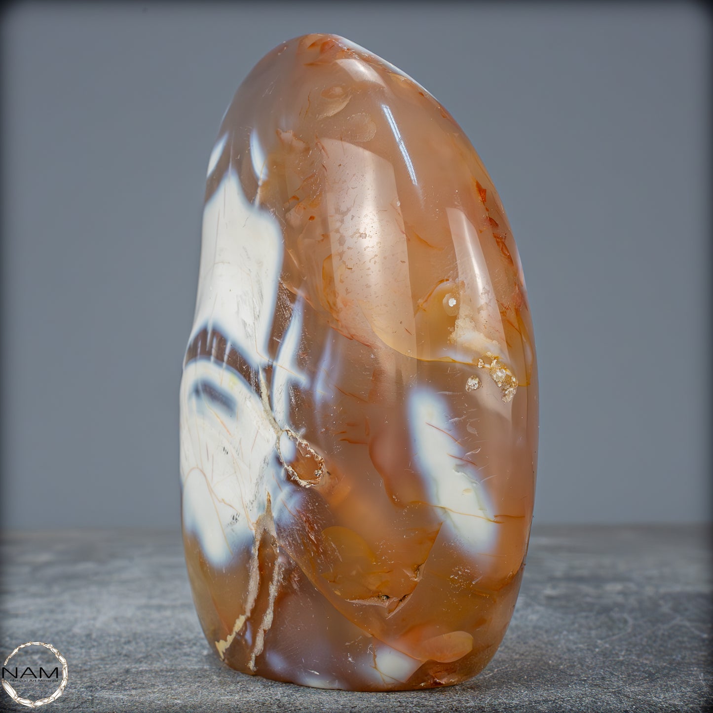 Natürliche Achat Freiform aus Brasilien - 807,39g