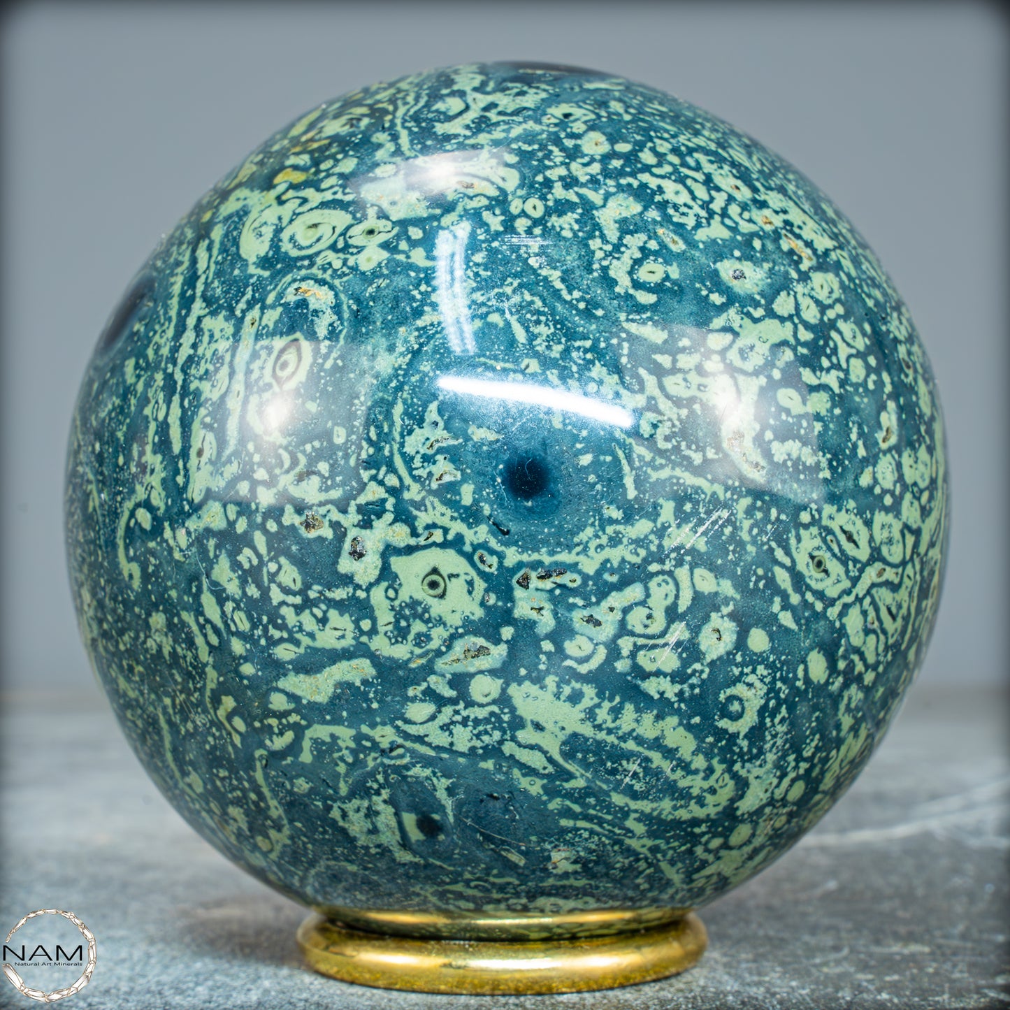 Natürliche Kambaba-Jaspis Kristall-Kugel - 1051,63g - 91mm