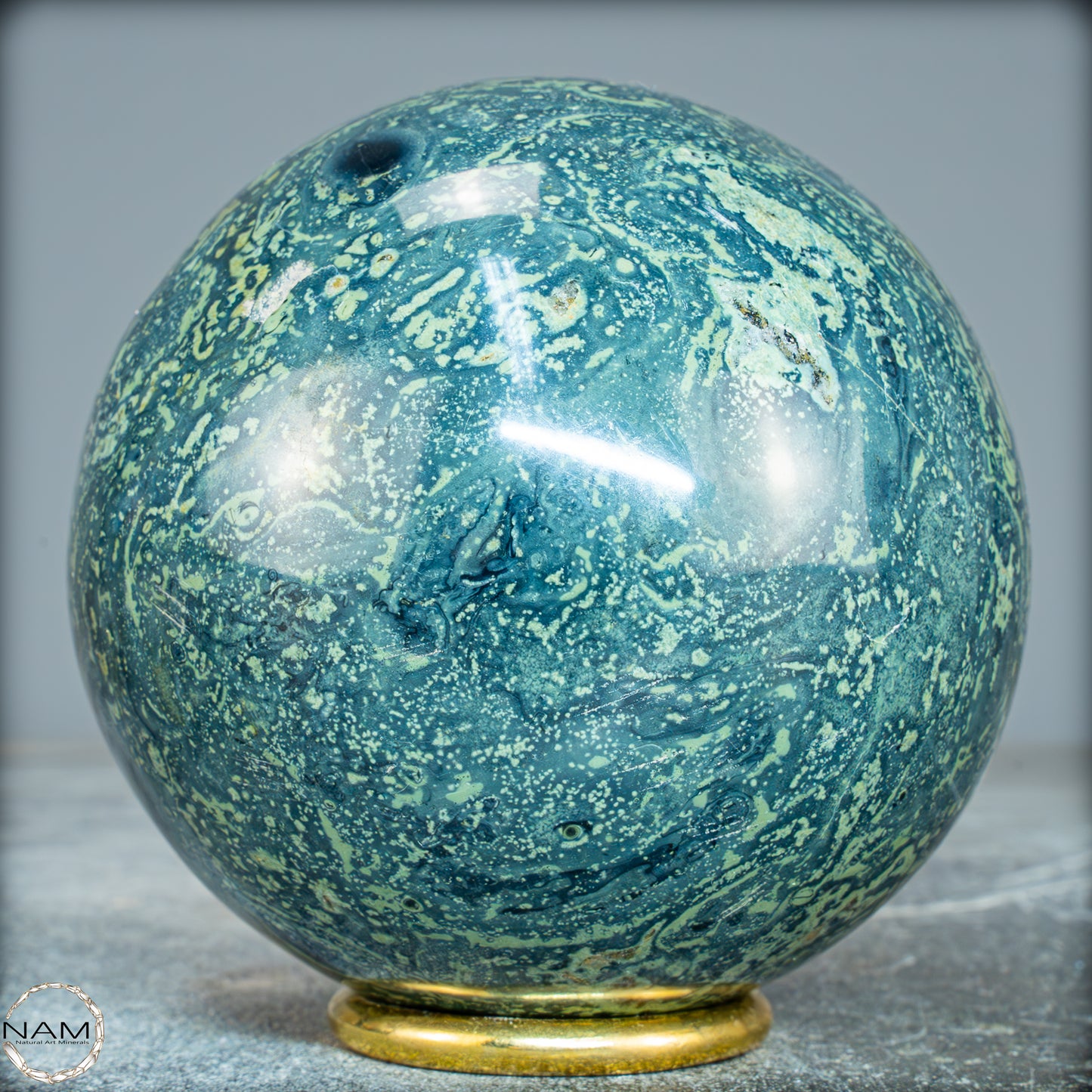 Natürliche Kambaba-Jaspis Kristall-Kugel - 1051,63g - 91mm