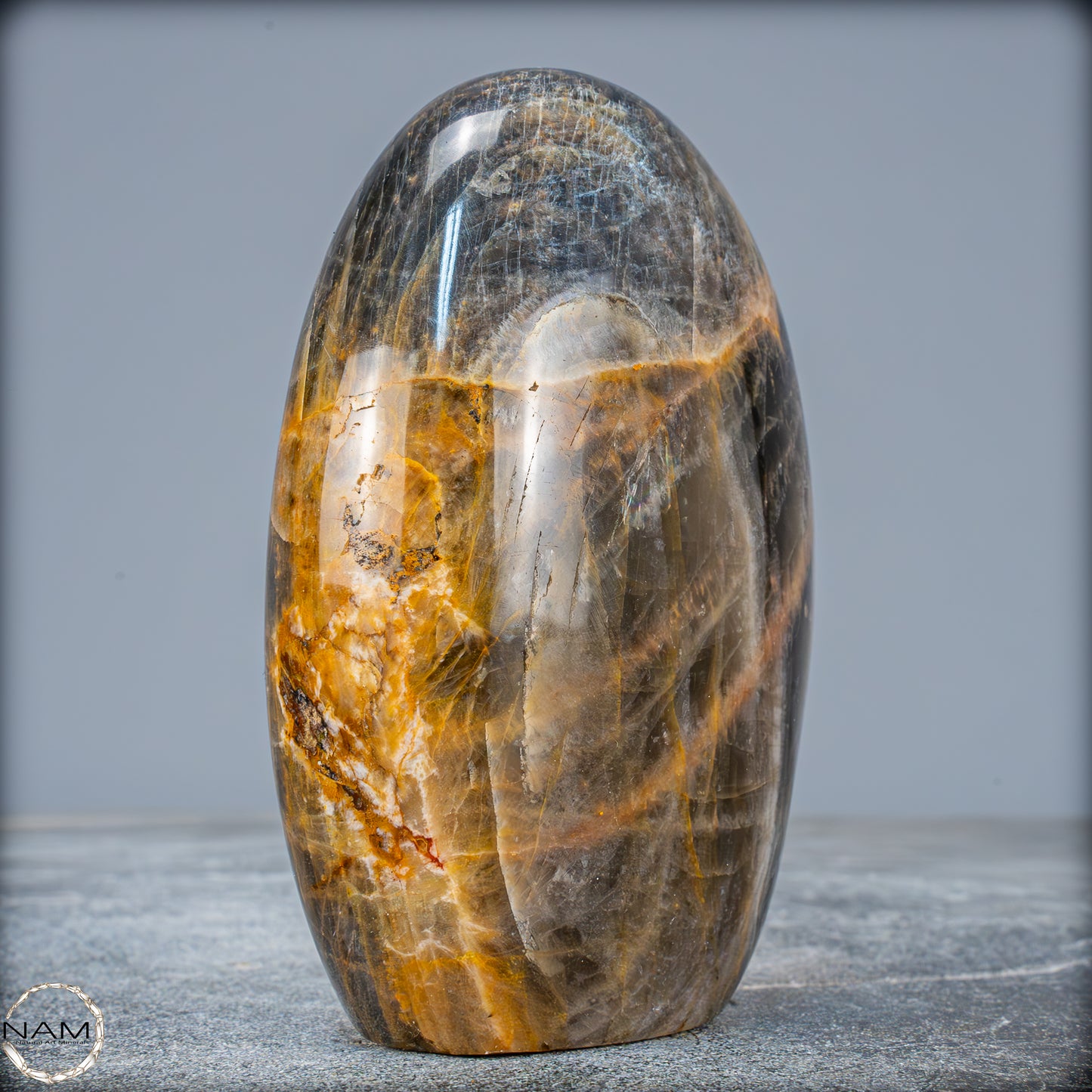 Natürliche Funkelnde Mondstein Kristall-Freiform - 792,51g