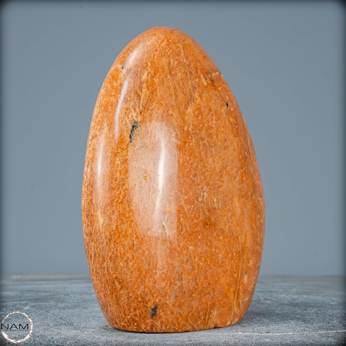 Natürliche Pfirsich-Mondstein Freiform - 1412,61g