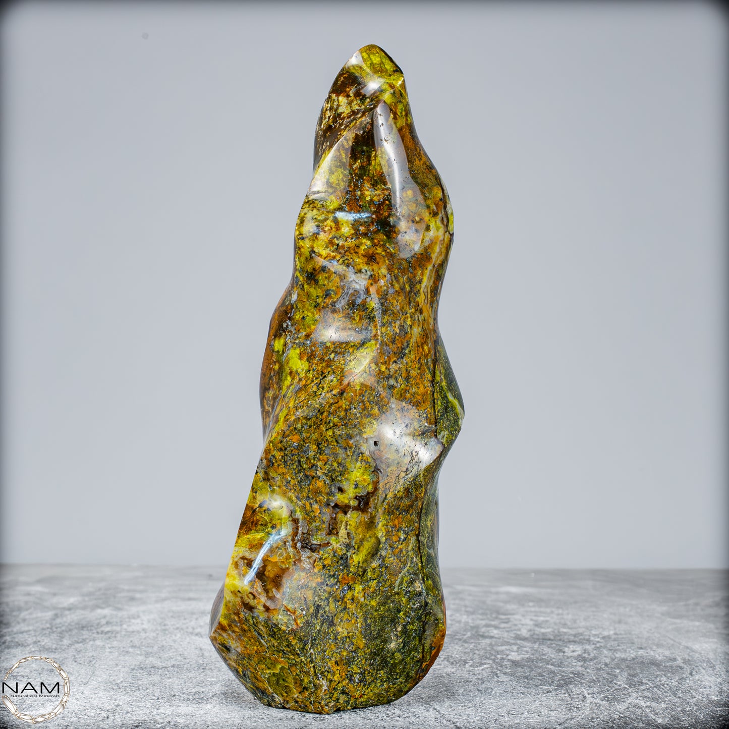 Grüner Opal Flamme -515,15g