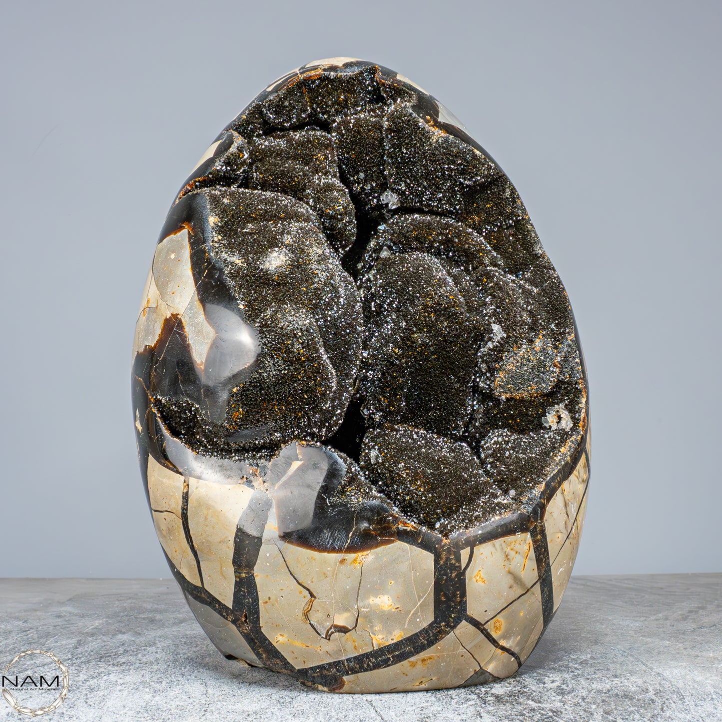 Natürliche Septarien Druse mit Calzit Kristallen, Spitzenqualität - 5148,51g