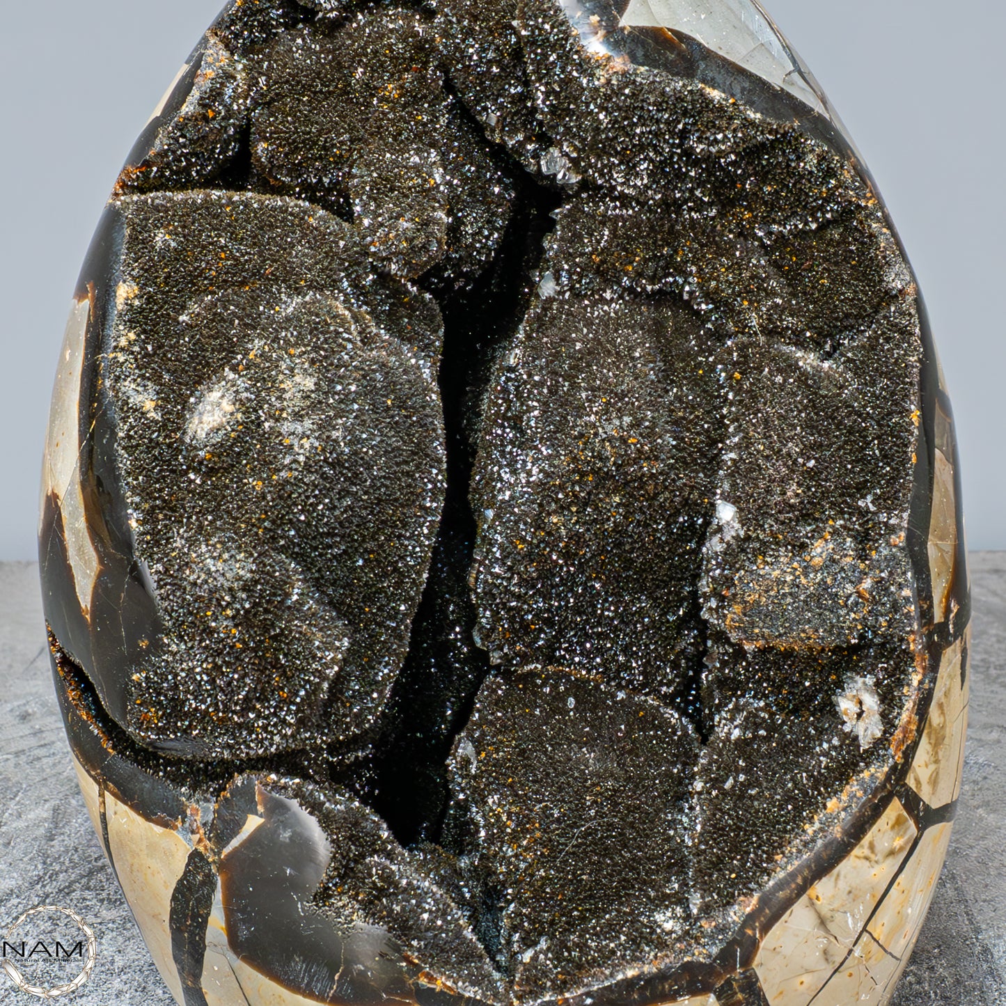 Natürliche Septarien Druse mit Calzit Kristallen, Spitzenqualität - 5148,51g