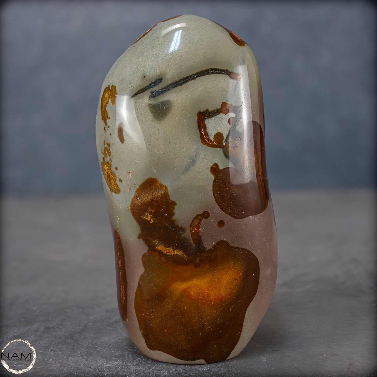 Natürlicher Polychrome Jaspis Kristall-Freiform - 1404,51g