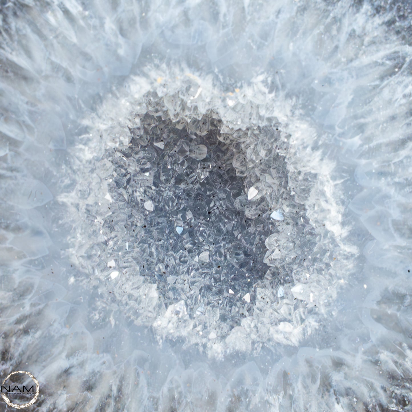 Natürliche Achat Druse auf Ständer, Brasilien -384,48g