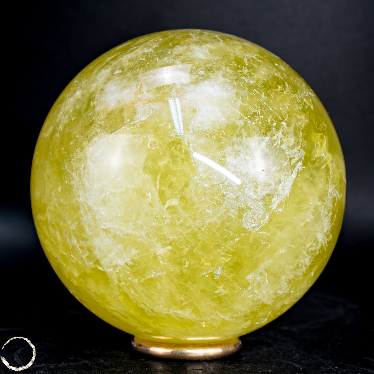Top Qualität Transparenter Citrin Kristall Kugel - Brasilien - 619,61g