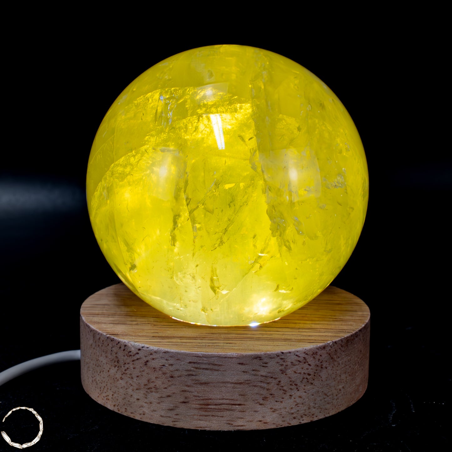 Top Qualität Transparenter Citrin Kristall Kugel - Brasilien - 619,61g
