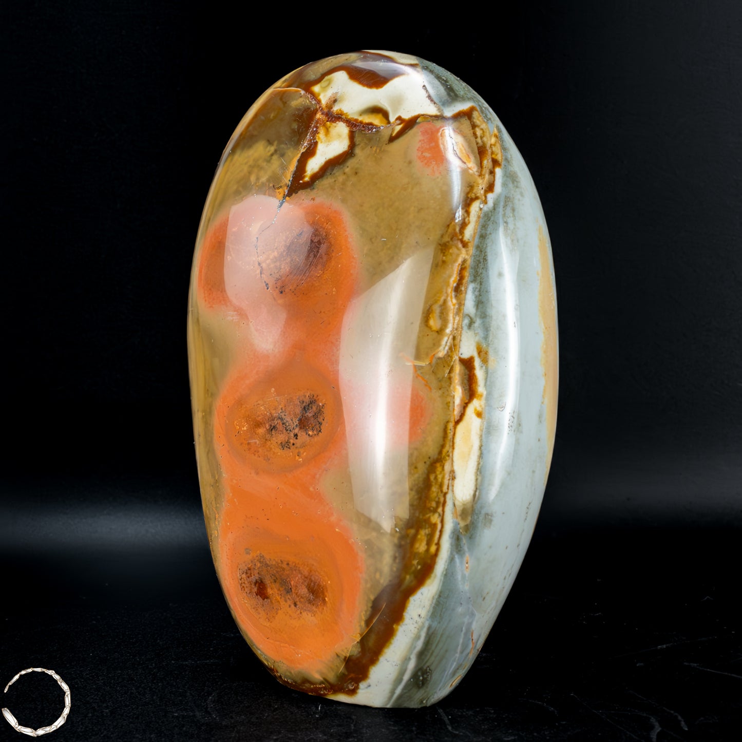Natürliche Polychrome Jaspis Kristall-Freiform -805,55g