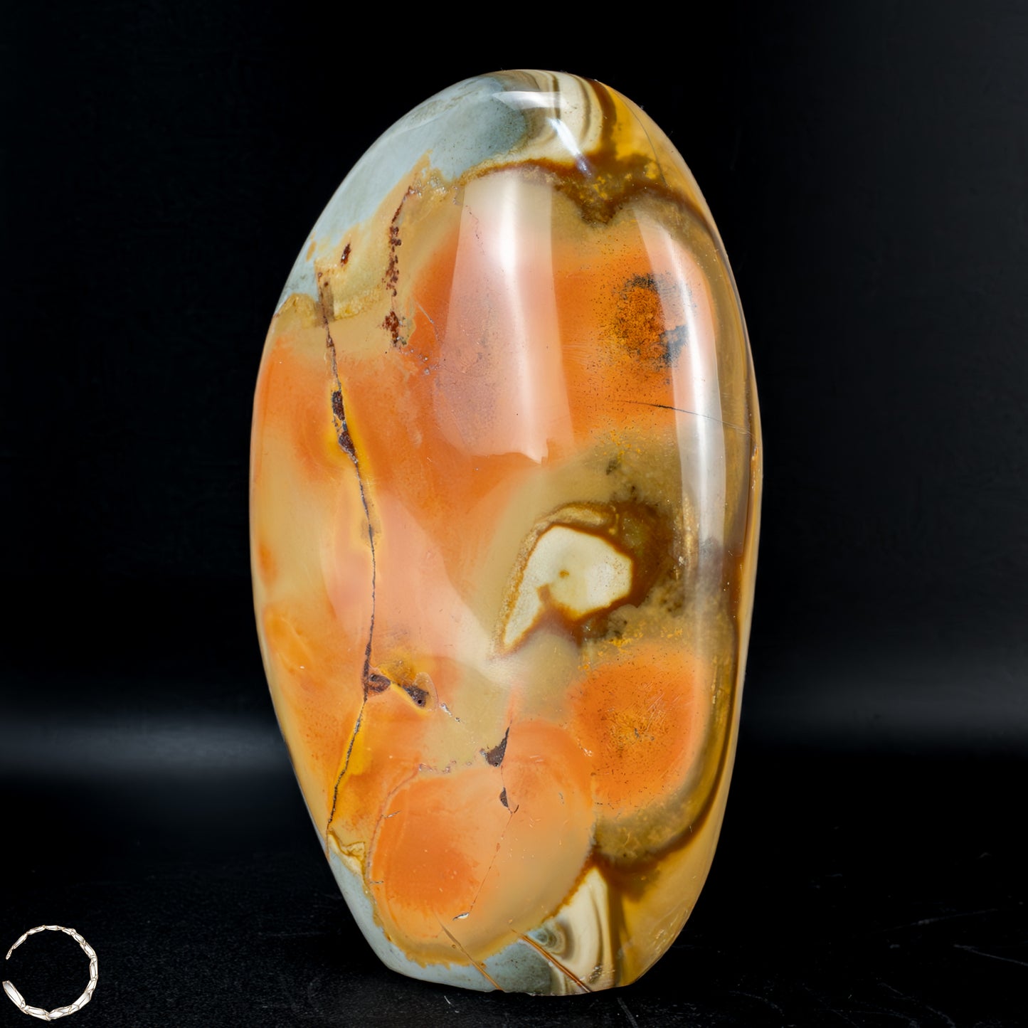 Natürliche Polychrome Jaspis Kristall-Freiform -805,55g