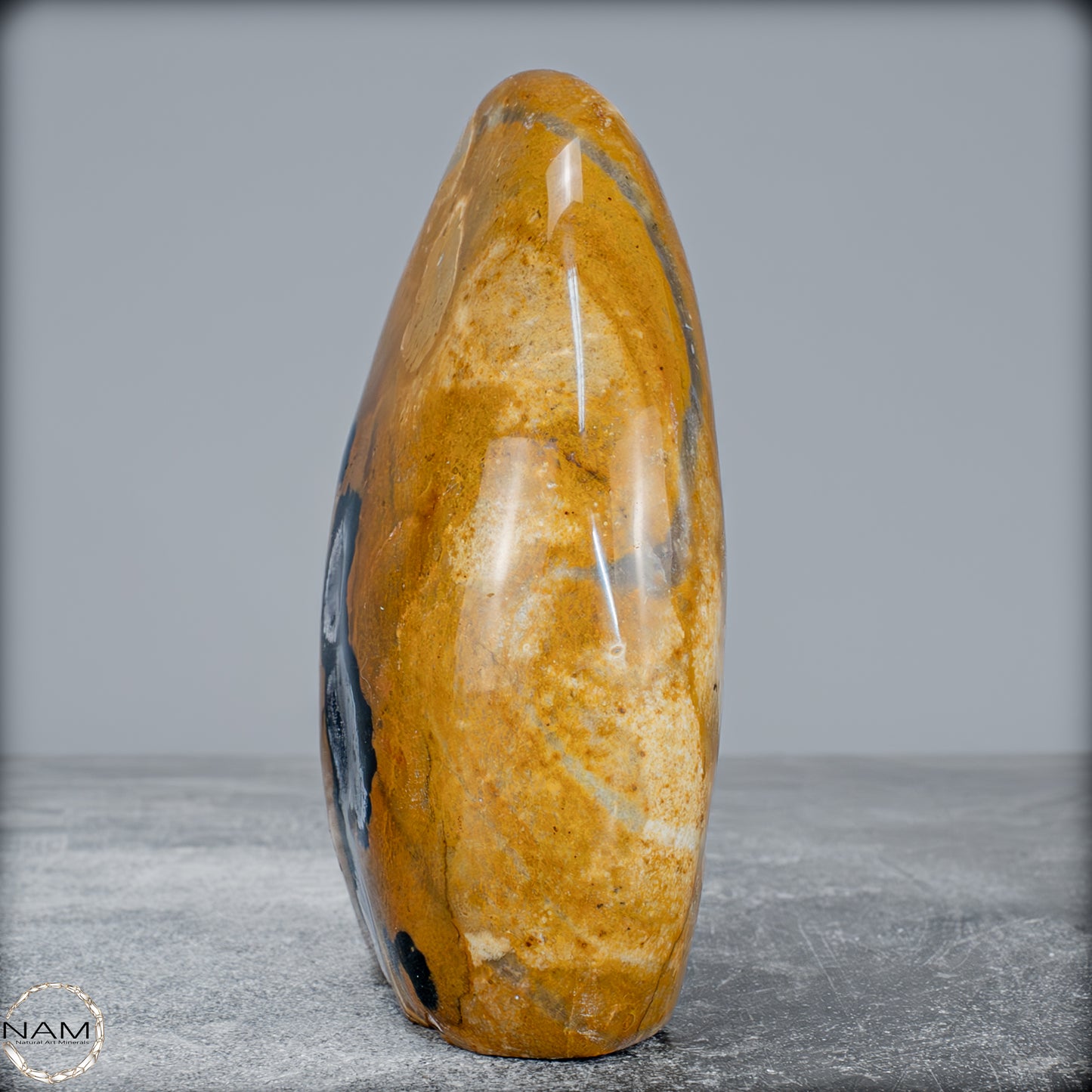 Natürliche Jaspis-Chalcedon Kristallflamme - 781,22g