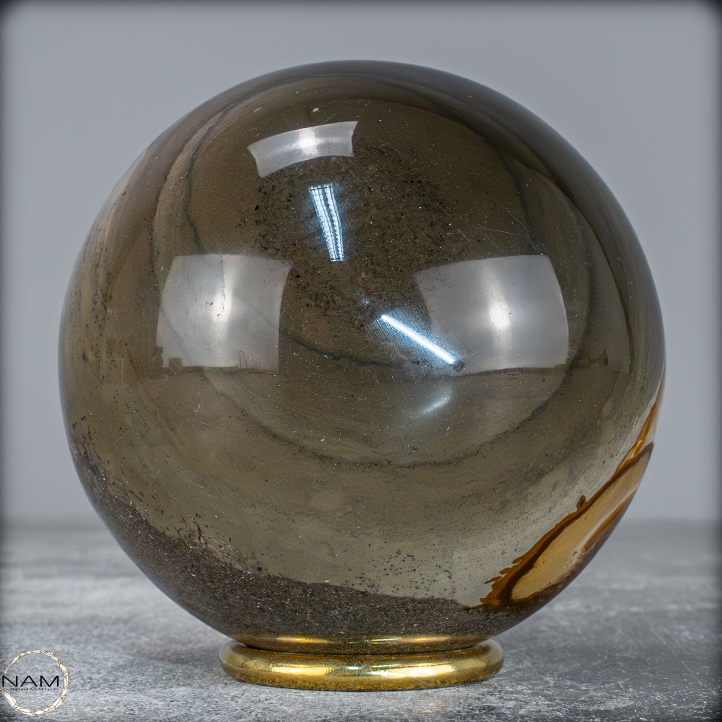 Natürliche Polychrome Jaspis Kristall-Kugel -950,50g
