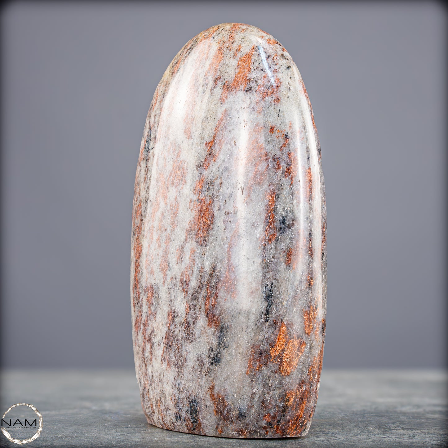 Natürliche Rote Aventurin Freiform aus Madagaskar - 935,57g