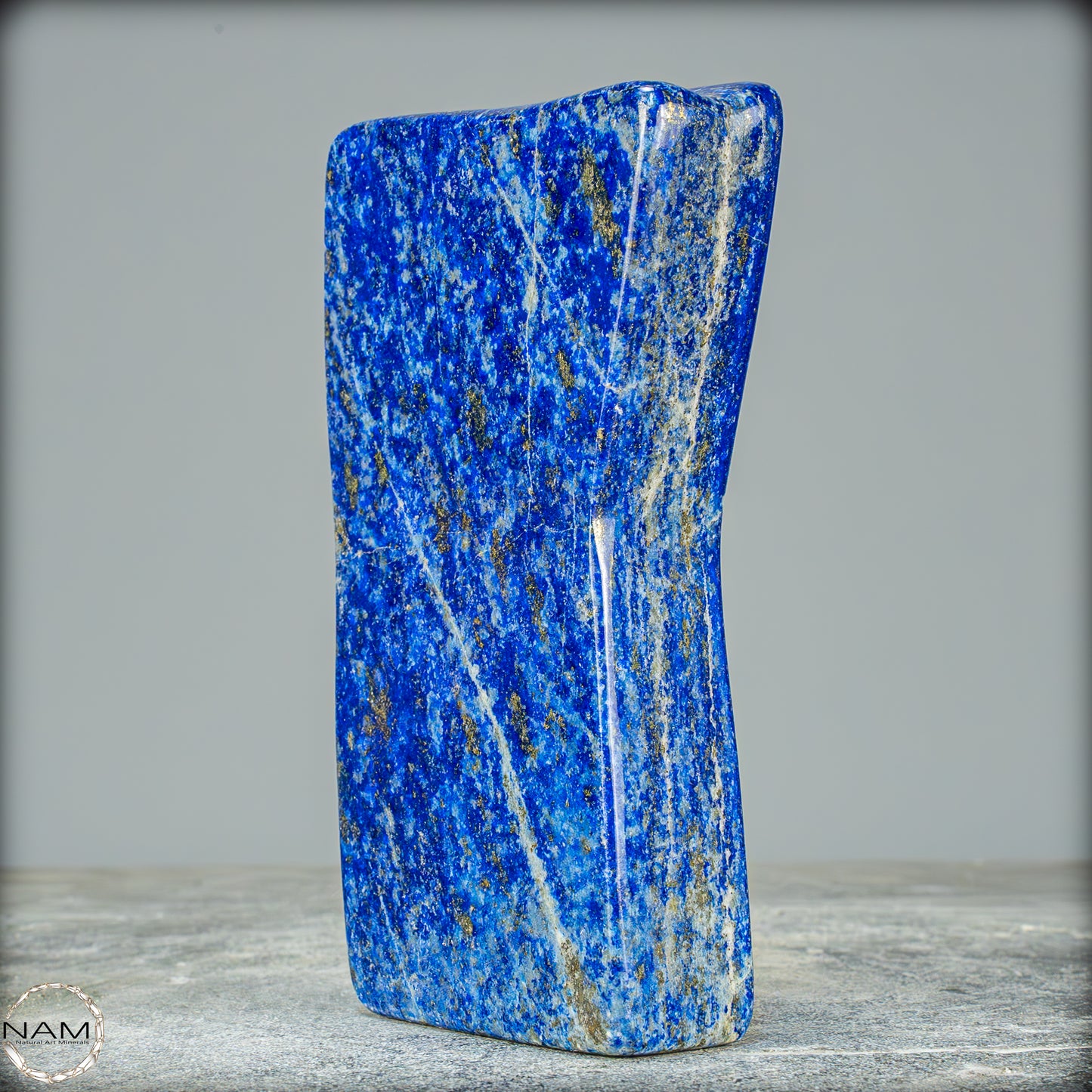 Natürliche Lapislazuli Kristall-Freiform - 728,13g