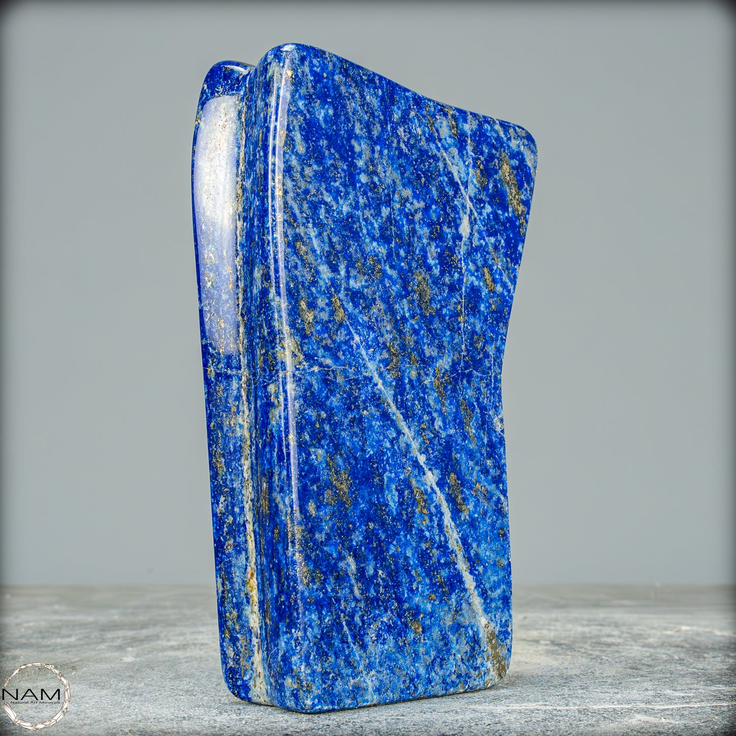 Natürliche Lapislazuli Kristall-Freiform - 728,13g