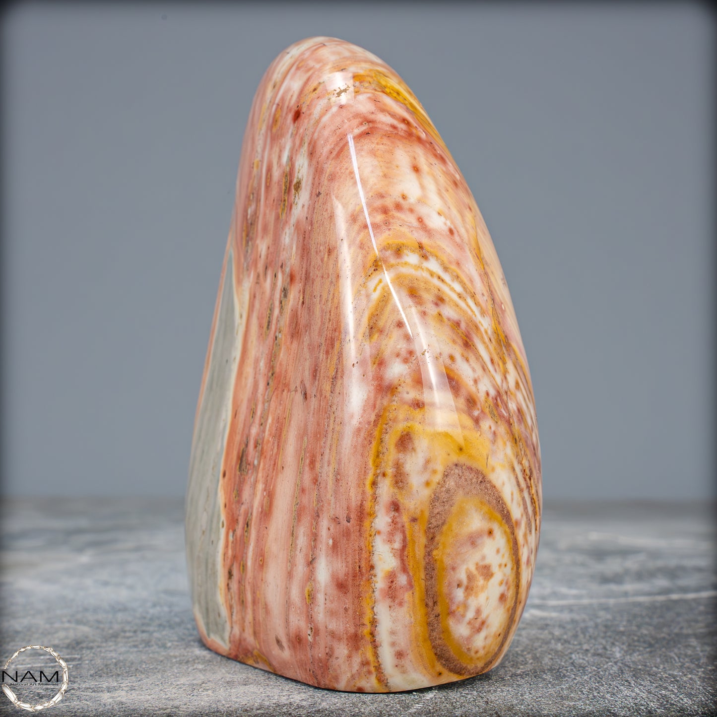 Natürliche Polychrome Jaspis Kristall-Freiform - 725,71g