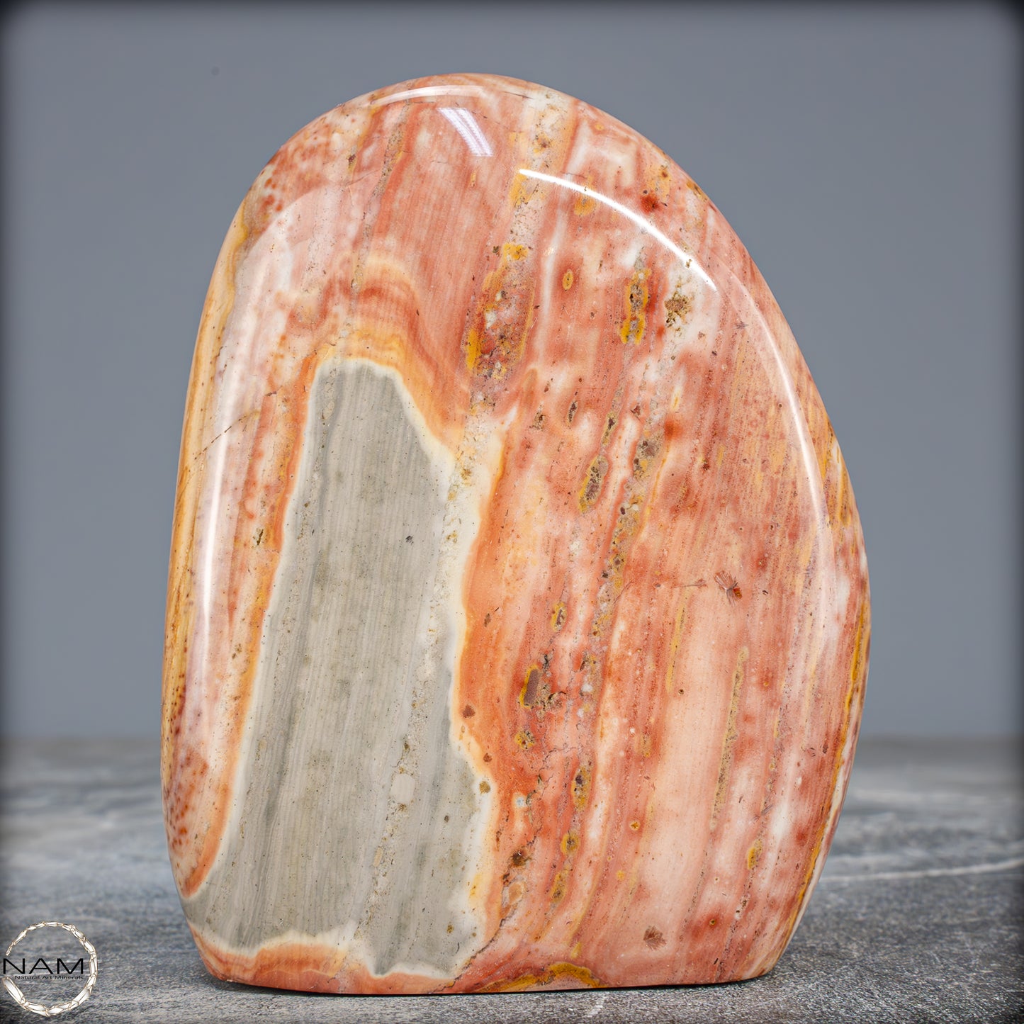 Natürliche Polychrome Jaspis Kristall-Freiform - 725,71g
