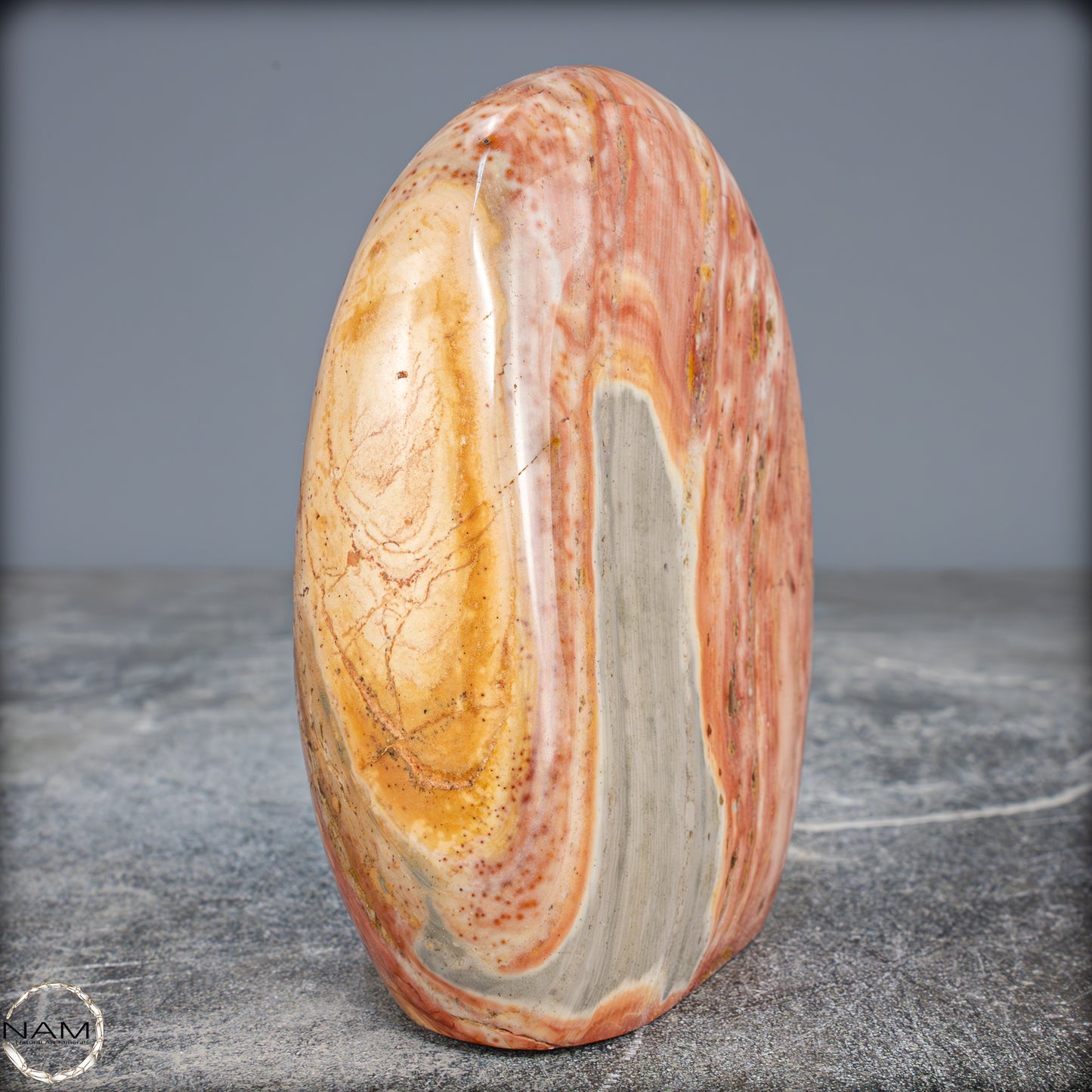 Natürliche Polychrome Jaspis Kristall-Freiform - 725,71g