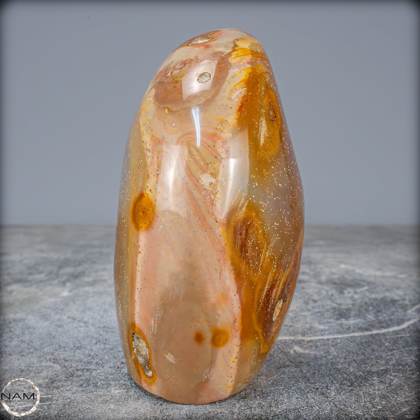 Natürliche Polychrome Jaspis Kristall-Freiform - 1094,27g