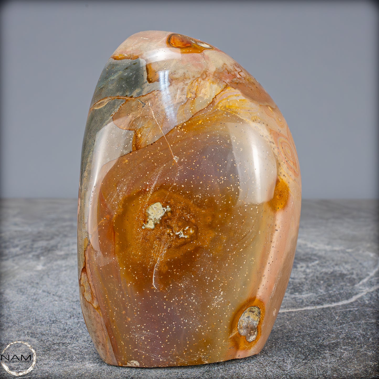 Natürliche Polychrome Jaspis Kristall-Freiform - 1094,27g