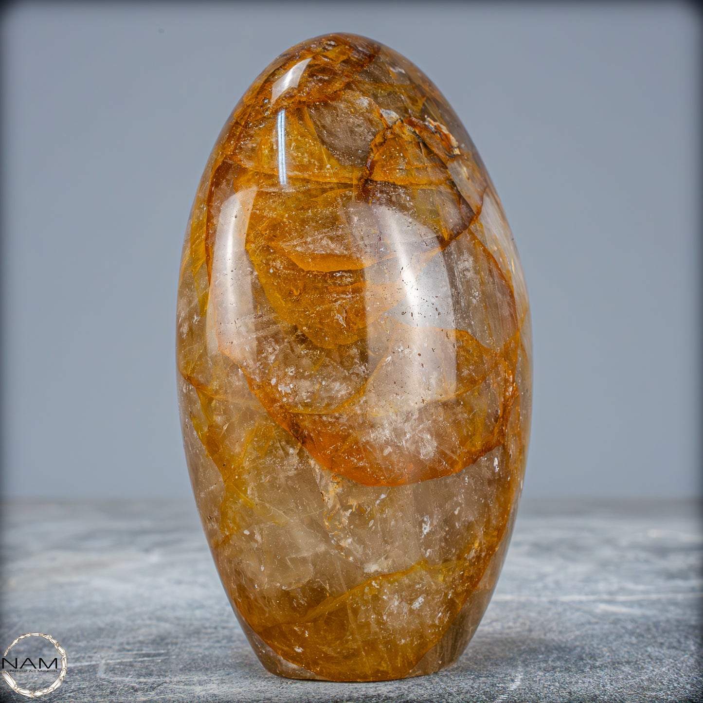 Natürliche Golden Healer Quarz-Kristall Freiform - 626,76g