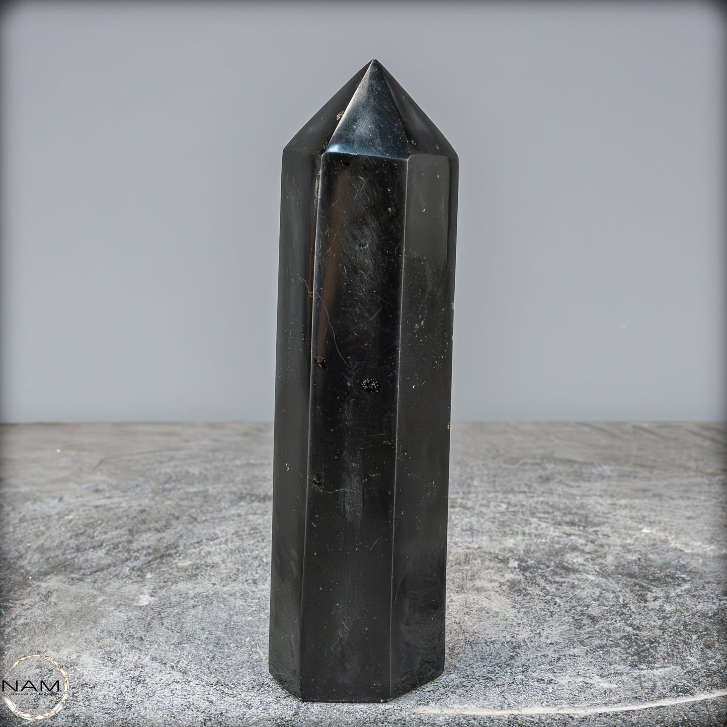 Natürlicher Tourmalin Kristall-Obelisk aus Brasilien - 496,35g