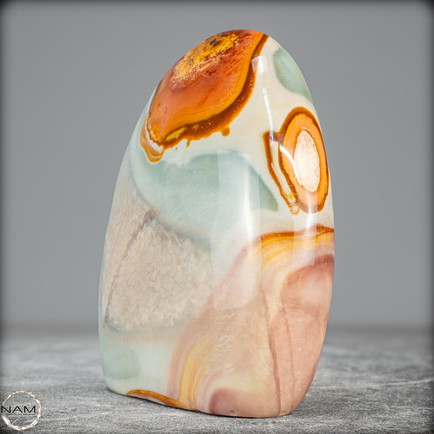 Natürliche Polychrome Jaspis Kristall-Freiform - 1117,95g