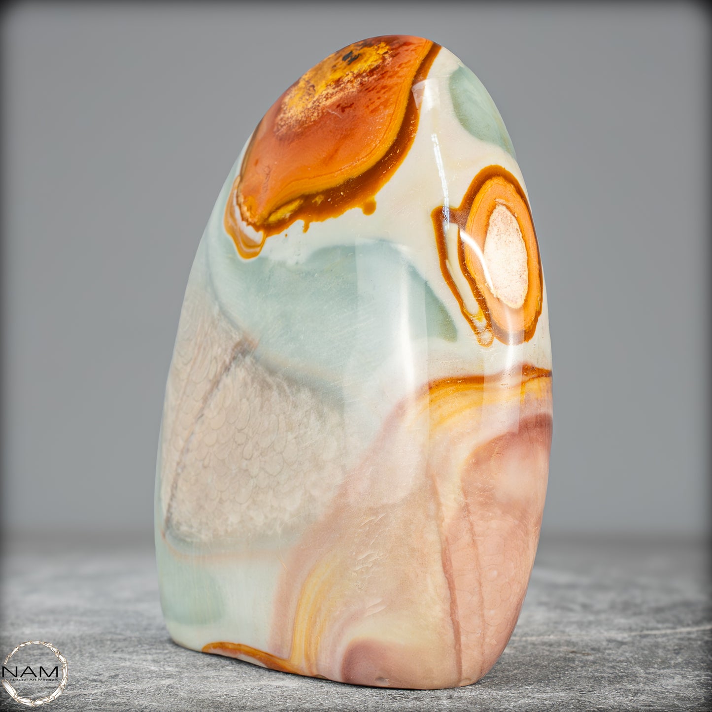 Natürliche Polychrome Jaspis Kristall-Freiform - 1117,95g