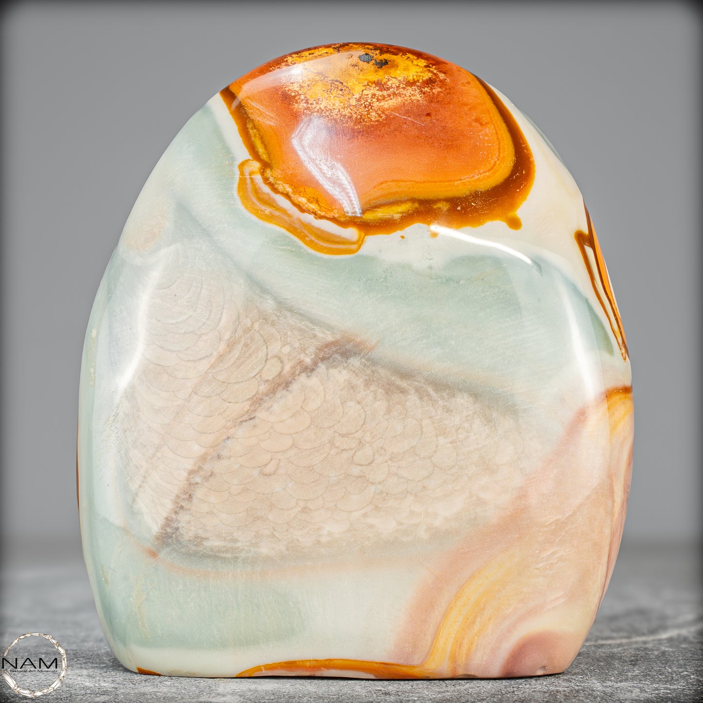 Natürliche Polychrome Jaspis Kristall-Freiform - 1117,95g