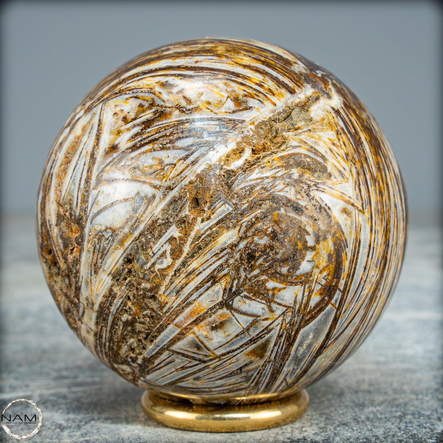 Natürliche Mehrfabige-Opal Kristall-Kugel, Peru - 295,08g - 60mm