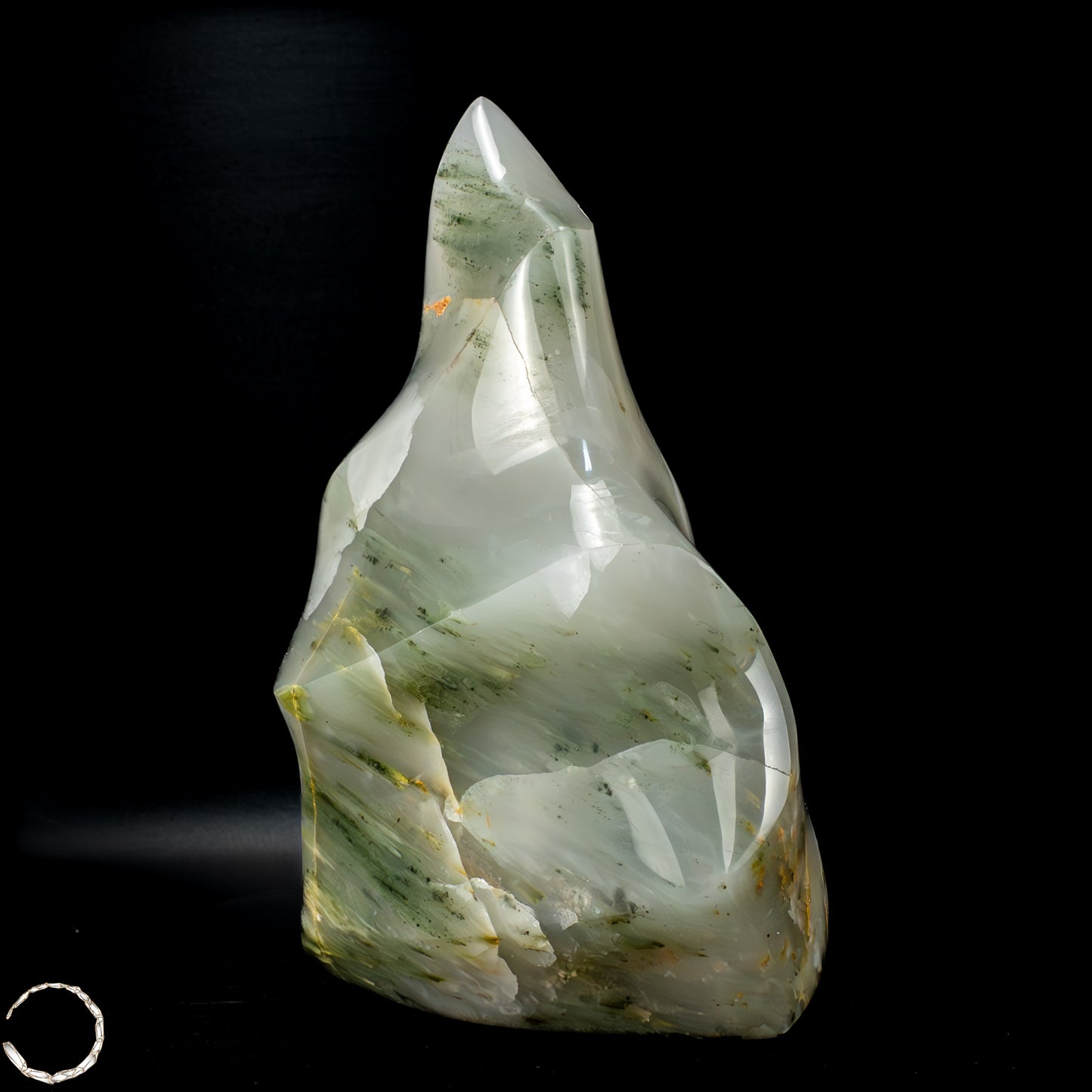 Natürliche Grüne-Quarzkristall Flamme aus Brasilien - 1692,35g