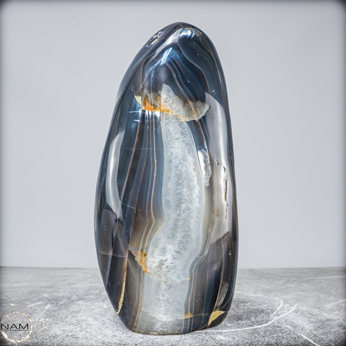 Natürliche Orca-Achat Kristall Freiform aus Brasilien - 9061,22g