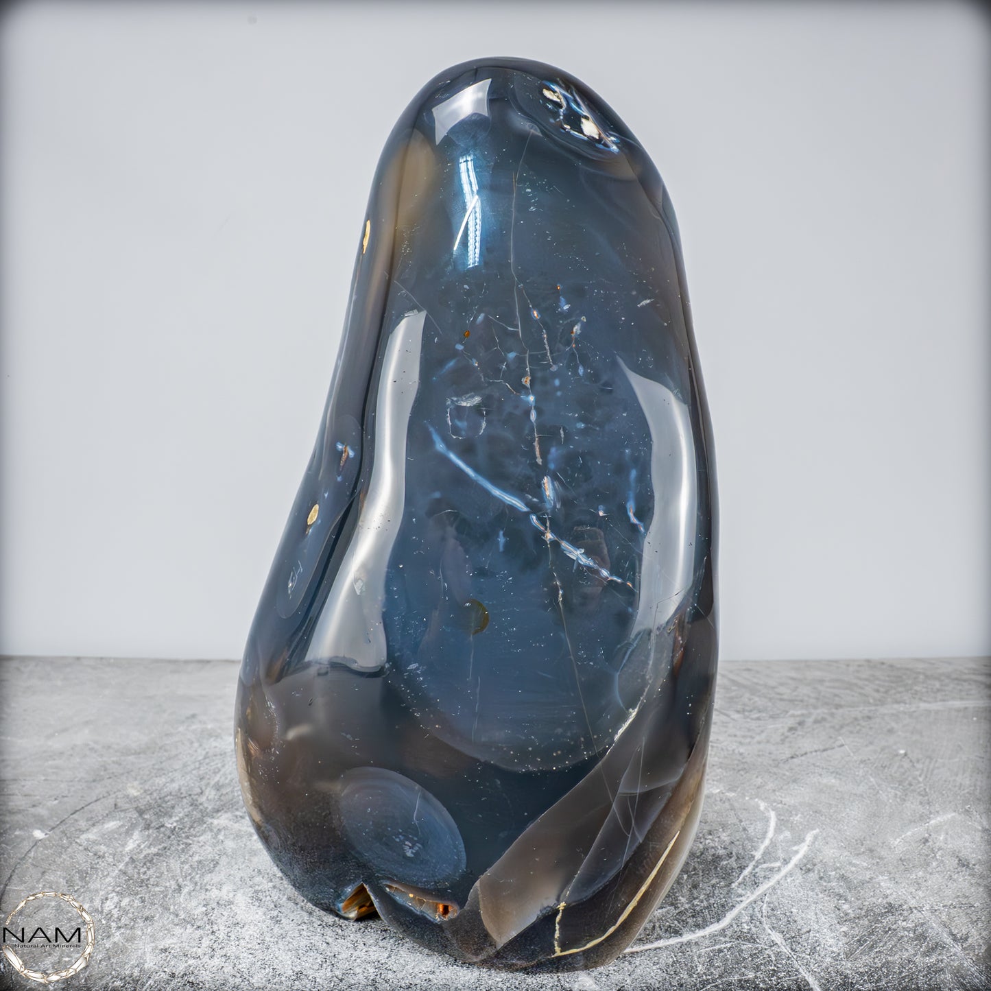 Natürliche Orca-Achat Kristall Freiform aus Brasilien - 9061,22g