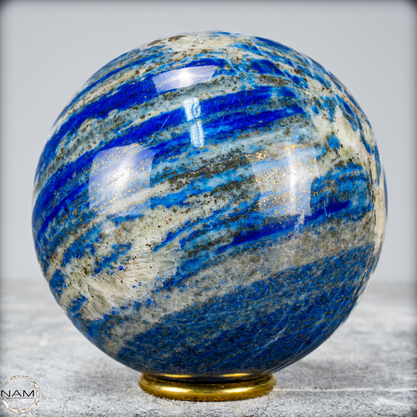 Natürliche Lapislazuli-Kristall-Kugel - 1924,21g