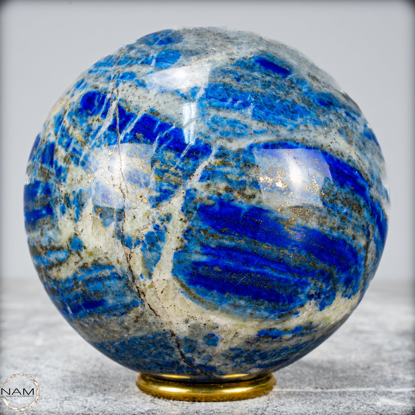 Natürliche Lapislazuli-Kristall-Kugel - 1924,21g