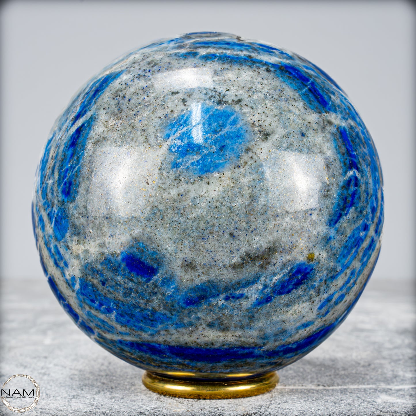 Natürliche Lapislazuli-Kristall-Kugel - 1924,21g