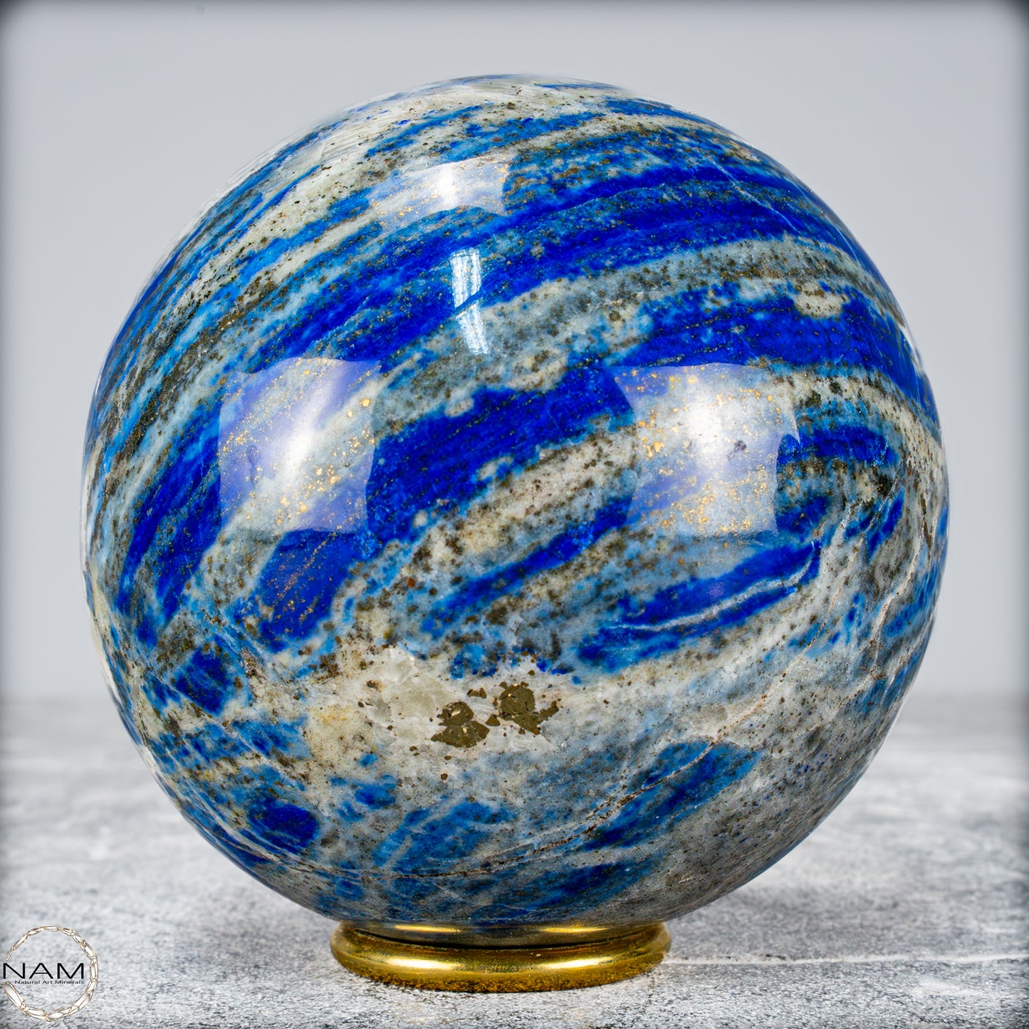 Natürliche Lapislazuli-Kristall-Kugel - 1924,21g