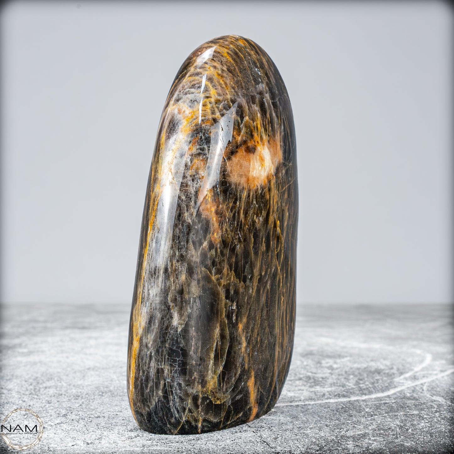 Natürliche Funkelnde Mondstein Kristall-Freiform - 540,29g