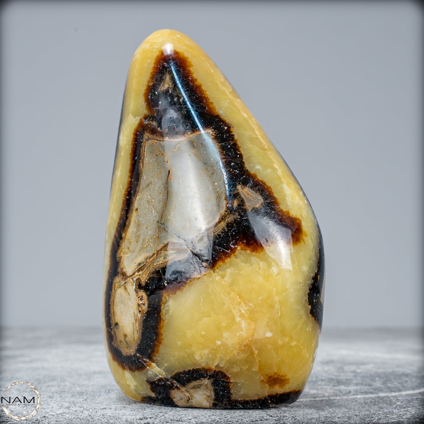 Natürliche Septarien-Kristall Freiform - 896,37g